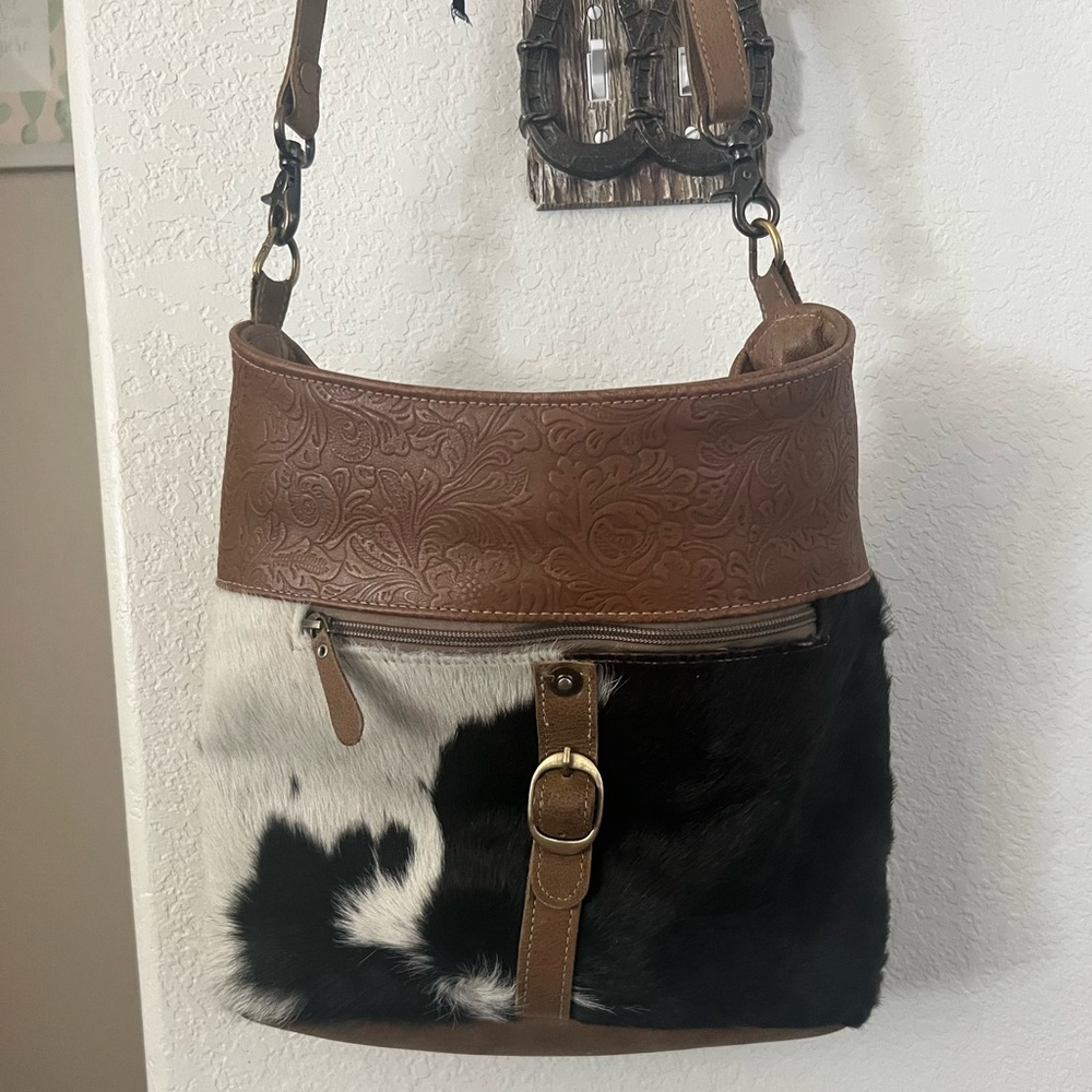 Large cowhide Purse